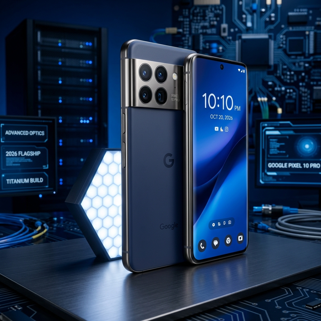 Google Pixel 10 Pro con cámara de titanio